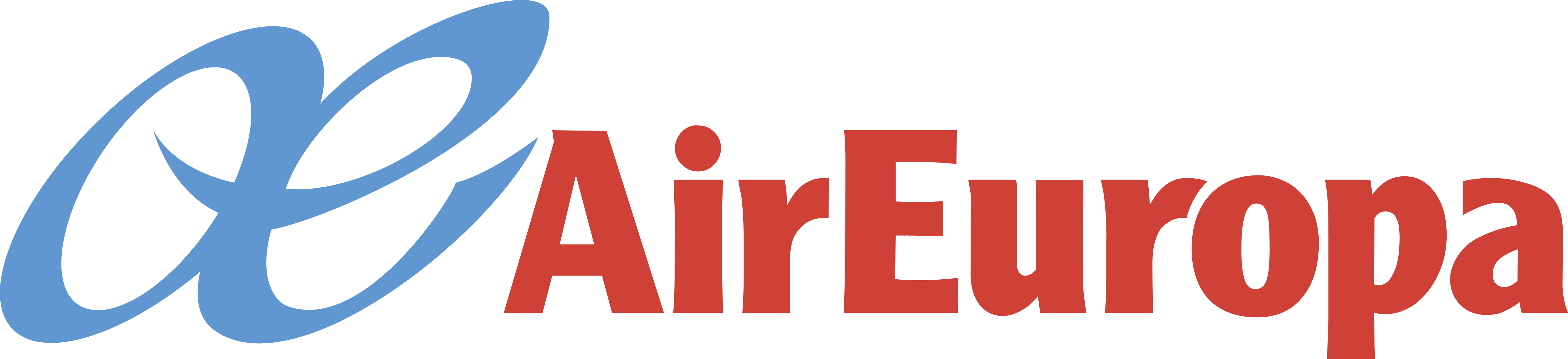 Air Europa Logo, Svg - Air Europa Airlines Logo Clipart (5000x1144), Png Download