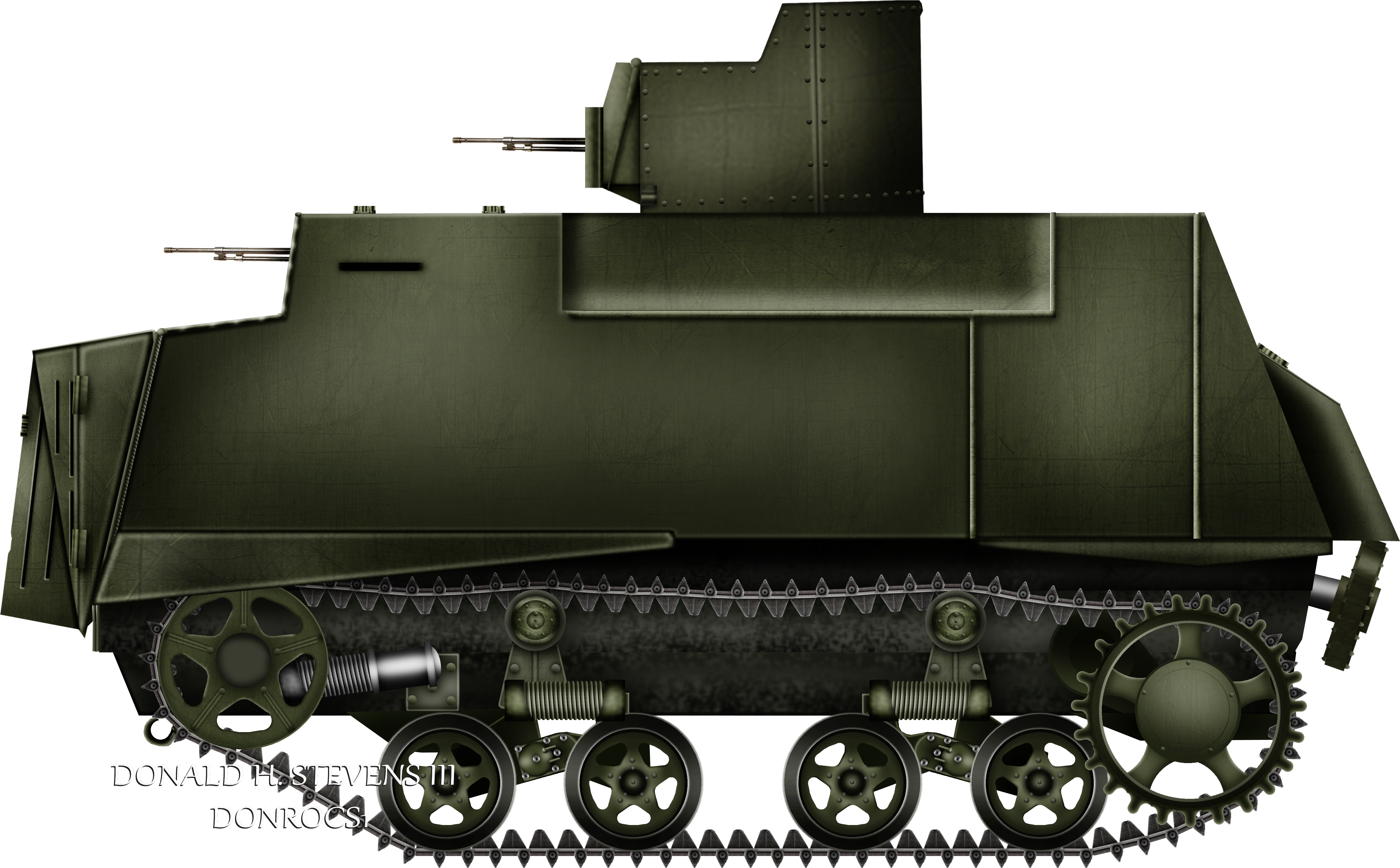 Military Tank Clipart Wwii Tank - Tank - Png Download (5040x3246), Png Download
