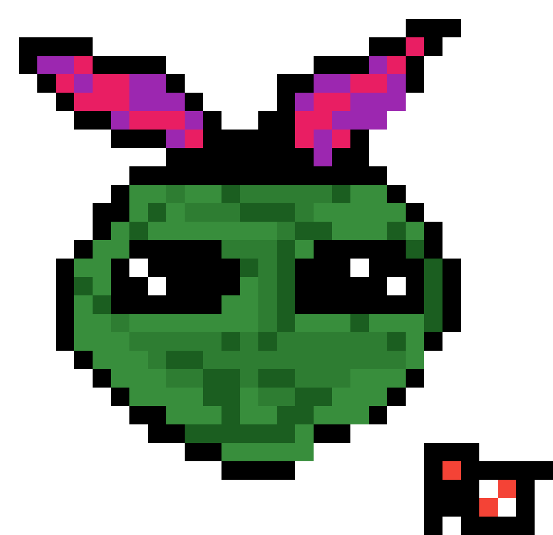 Alien Bandana - Top Down Pixel Knight Clipart (1184x1184), Png Download