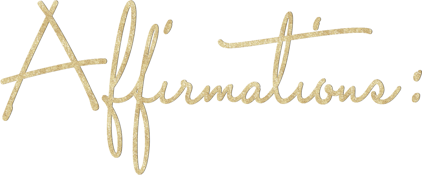 Xo-affirmations - Calligraphy Clipart (1525x629), Png Download