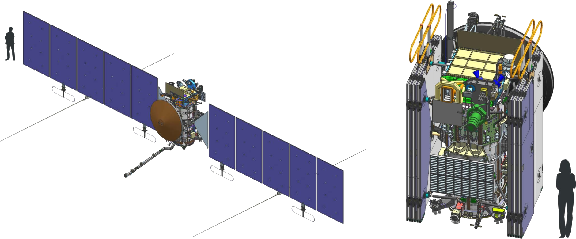 Europa Clipper Diagram Sept 2018 - Illustration - Png Download (1896x815), Png Download