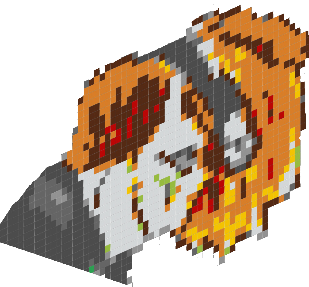 Pixels Png Clipart (1025x973), Png Download