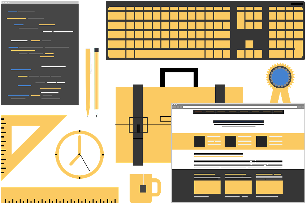 Web Design Font Size Measurements - Maquetas De Diseño Web Clipart (1280x853), Png Download