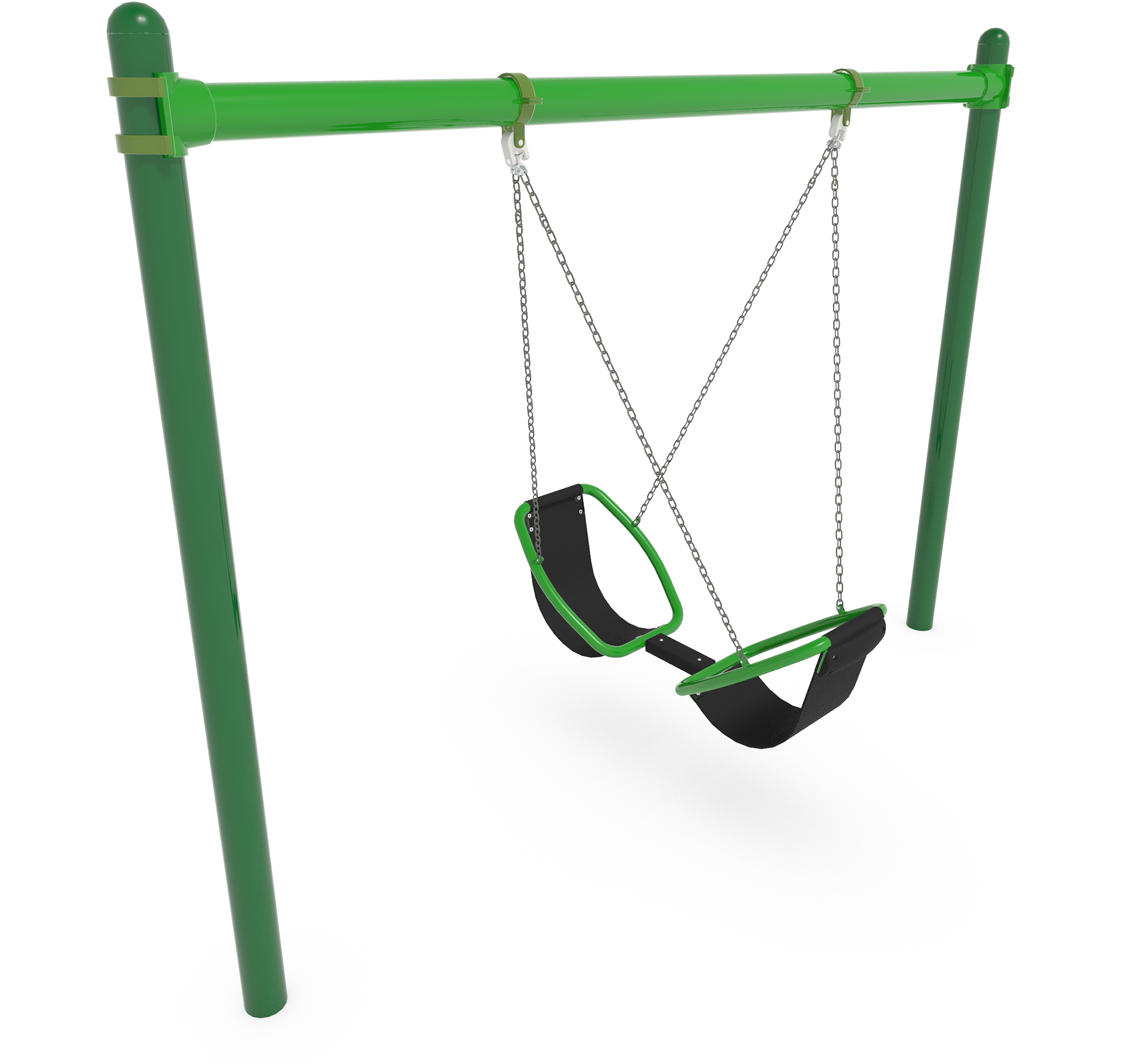 Friendship® W/swing With Single Post Swing Frame 52" - Friendship ™ Swing Clipart (2000x2000), Png Download