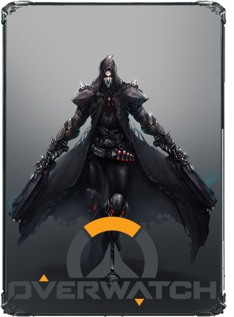 Overwatch - Overwatch Reaper Fan Art Clipart (517x653), Png Download