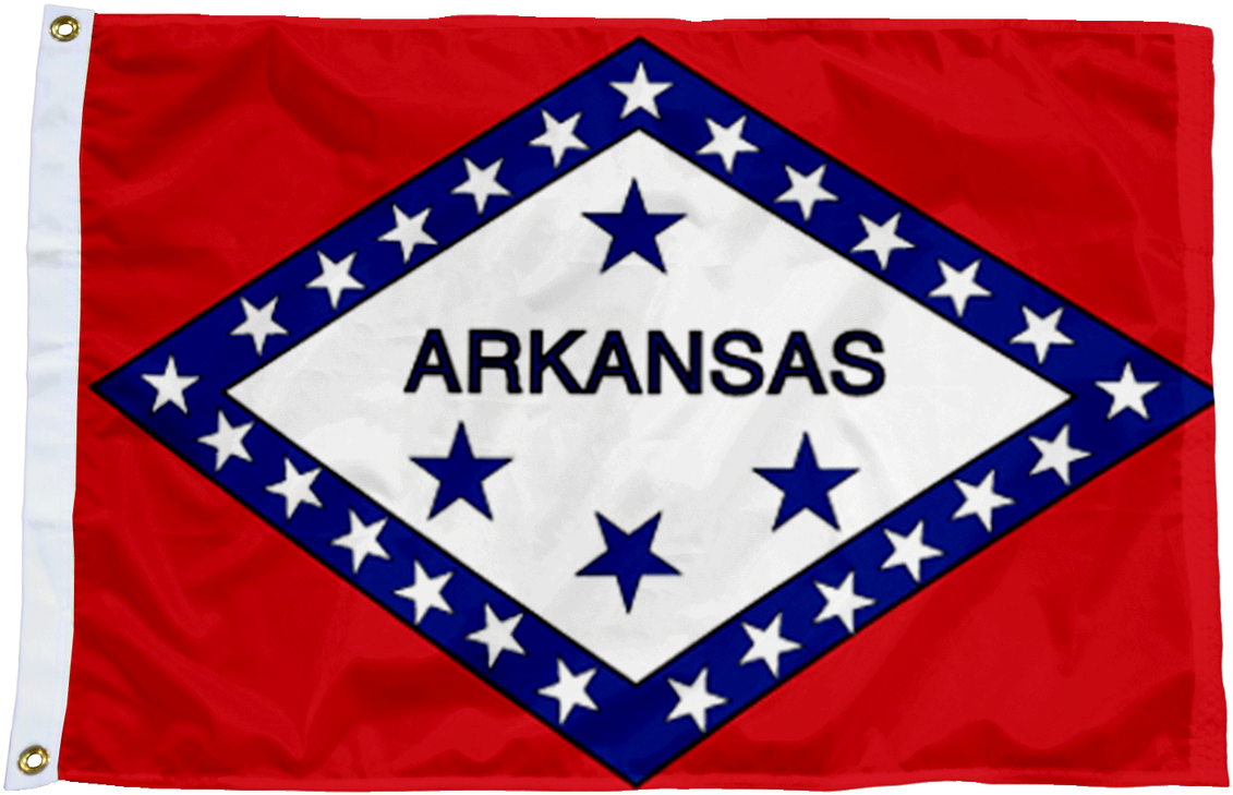 Arkansas State Flag Clipart (1280x1280), Png Download