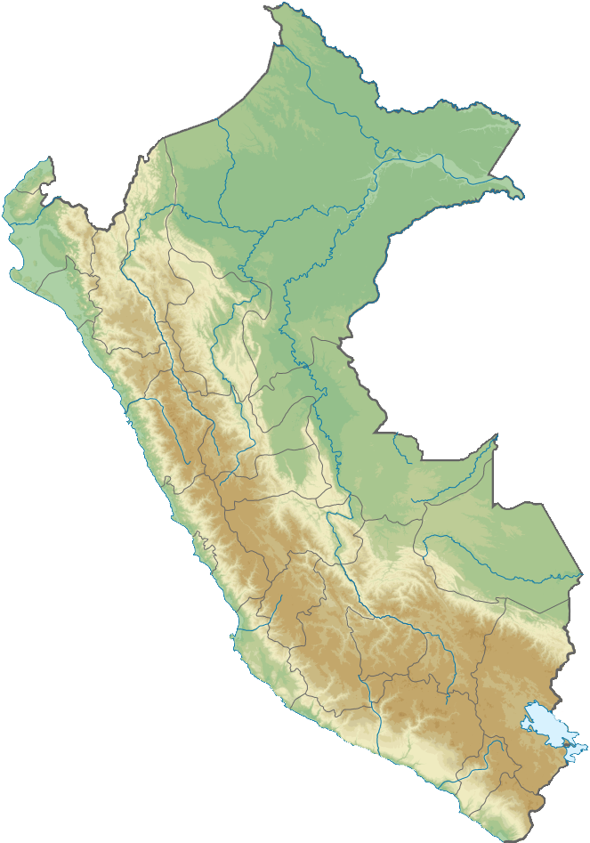 Mapa Fisico Peru Fondo Transparente - Peru Geographical Map Clipart (681x975), Png Download