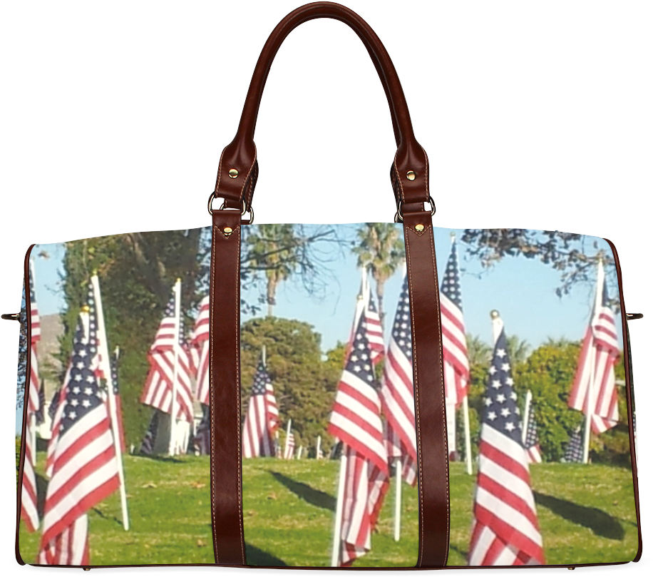 Usa Flag Travel Purse By Martina Webster Waterproof Clipart (1000x1000), Png Download