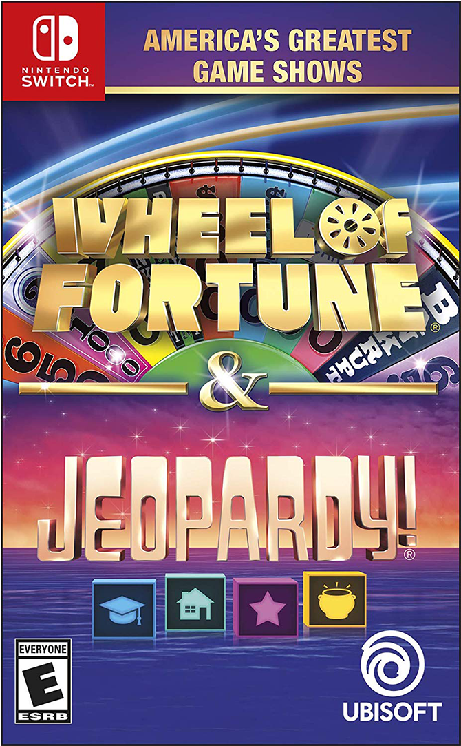 Nintendo Switch - Wheel Of Fortune Jeopardy Switch Clipart (1400x1400), Png Download