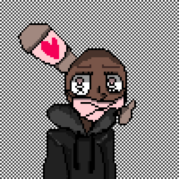 Shaded Scary Girl - Cartoon Clipart (600x600), Png Download