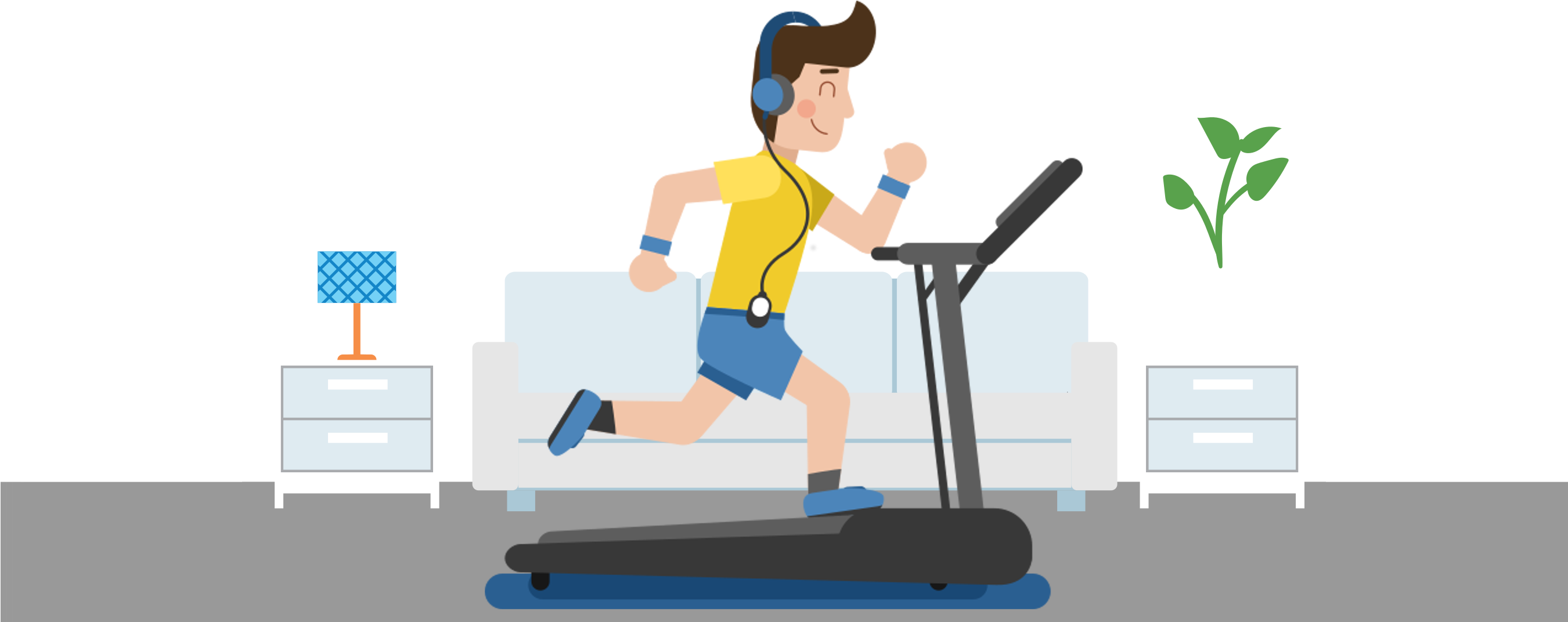 Fitway Operating System - Treadmill Clipart (2700x1200), Png Download