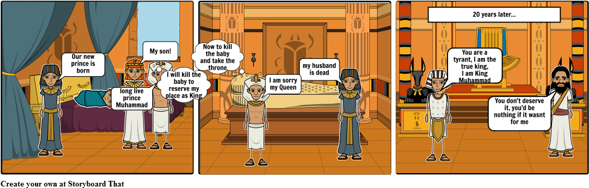 The King Of Egypt - Comics Clipart (1164x385), Png Download