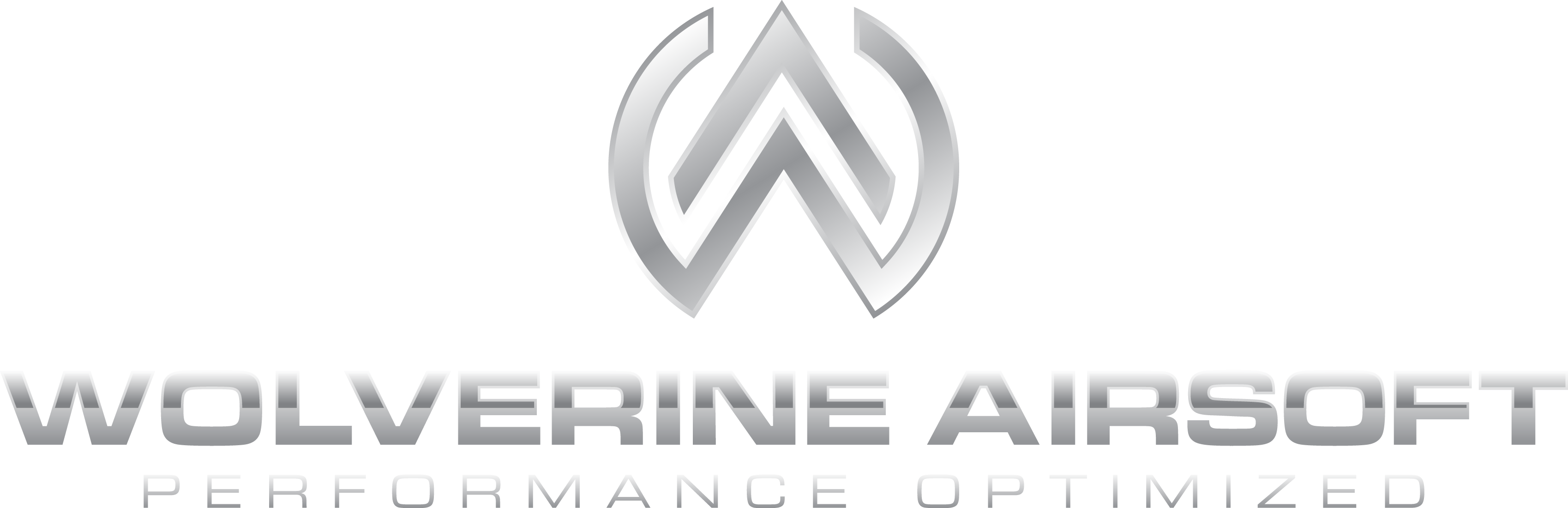 Silver Airsoft Brands Wolverine - Wolverine Airsoft Logo Clipart (3397x1100), Png Download