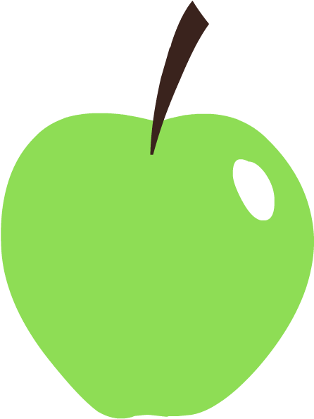 Apple By B - Granny Smith Clipart (650x656), Png Download