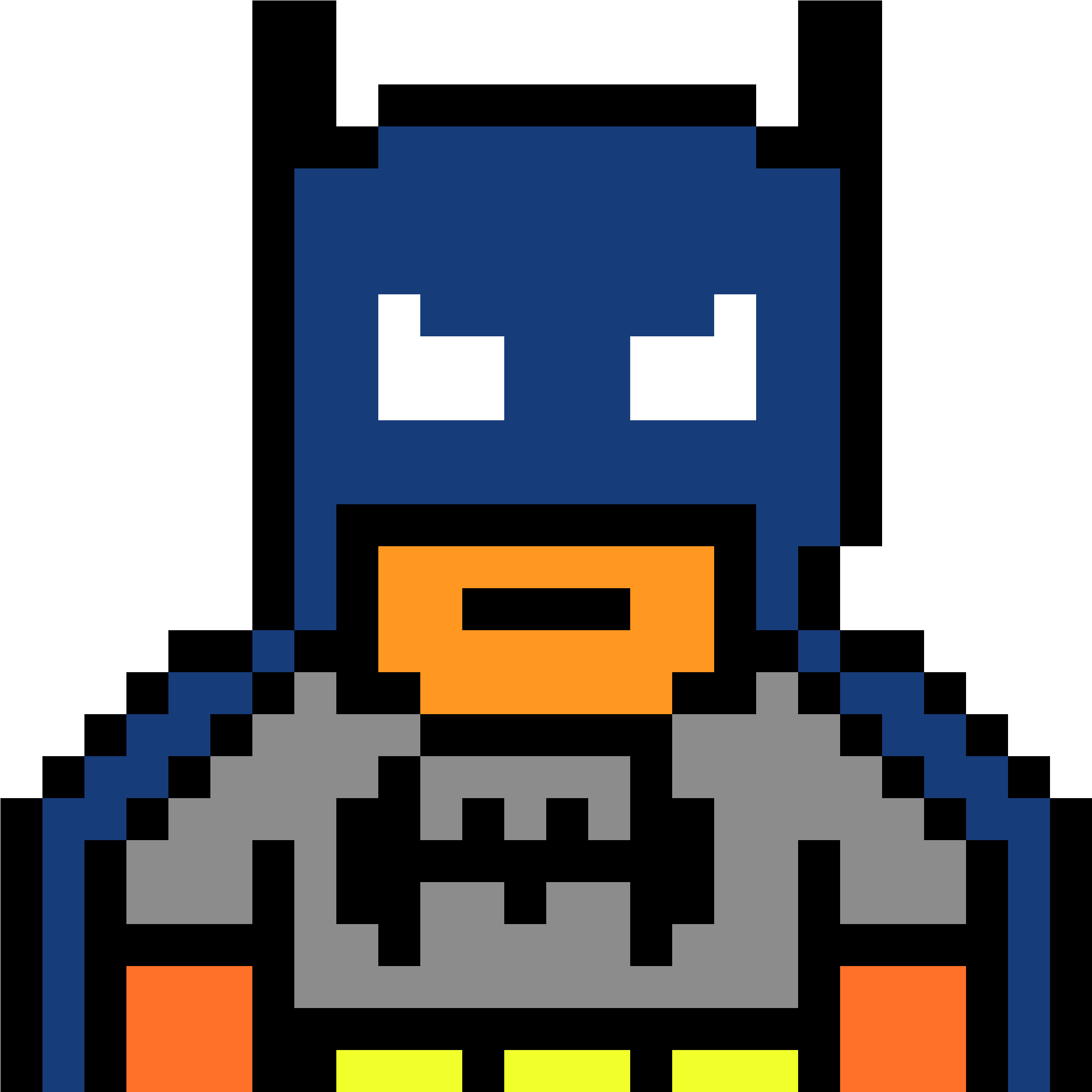 Good Batman - Pixel Art Spiderman Batman Clipart (3240x2610), Png Download