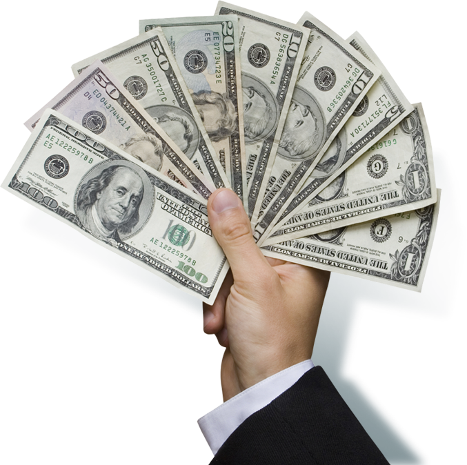 Pawn Loans Boston - 100 Dollar Bill Clipart (677x674), Png Download