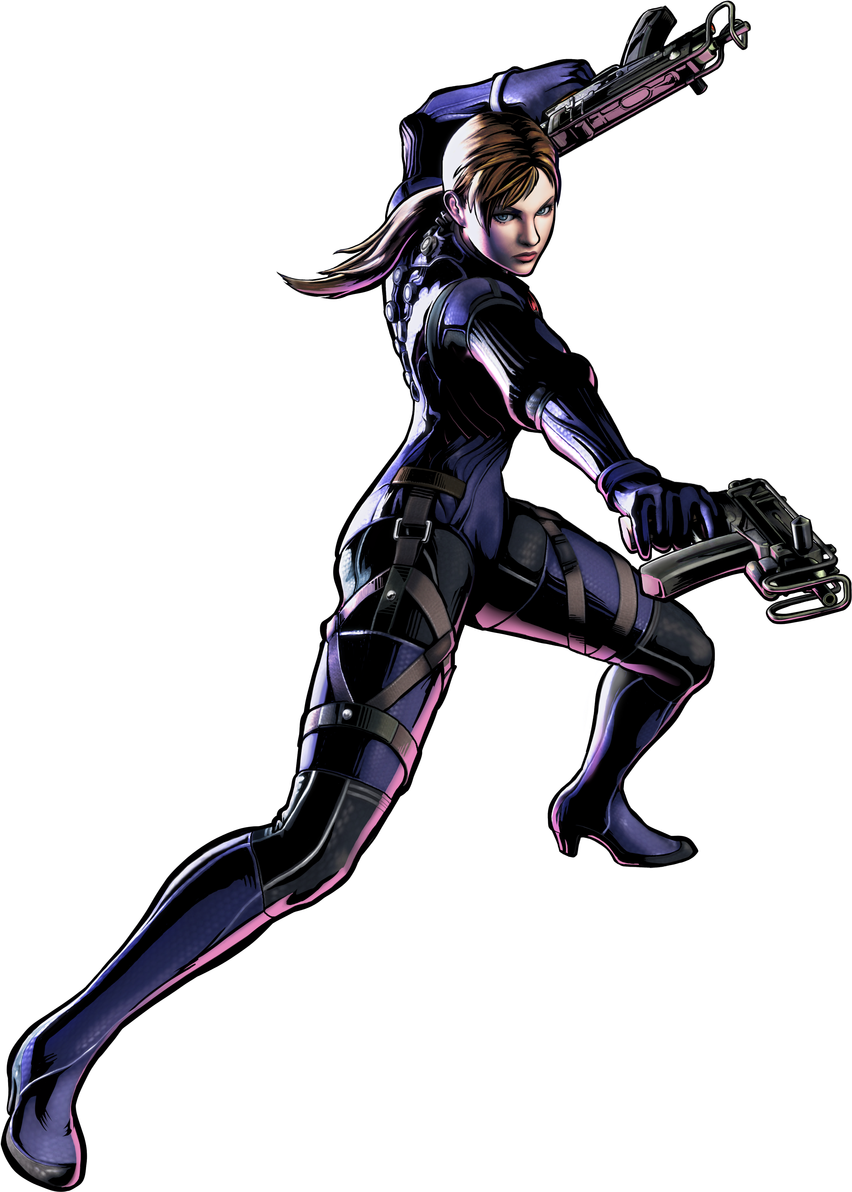 Jill Valentine - Ultimate Marvel Vs Capcom 3 Jill Valentine Clipart (4134x4488), Png Download