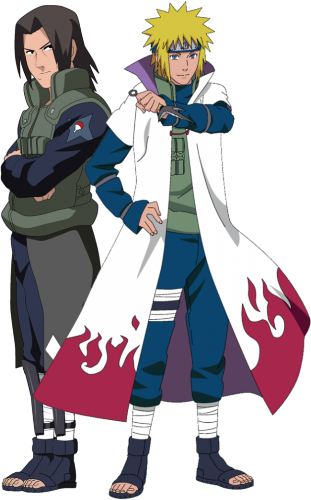 Fugaku And Minato By Dragonballkc-d66whn6 - Minato And Fugaku Clipart (716x1024), Png Download