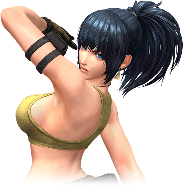 Charaimg Leona - King Of Fighters Xiv Leona Clipart (763x621), Png Download