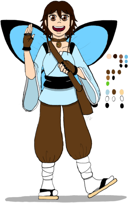 About Leona - Cartoon Clipart (500x726), Png Download