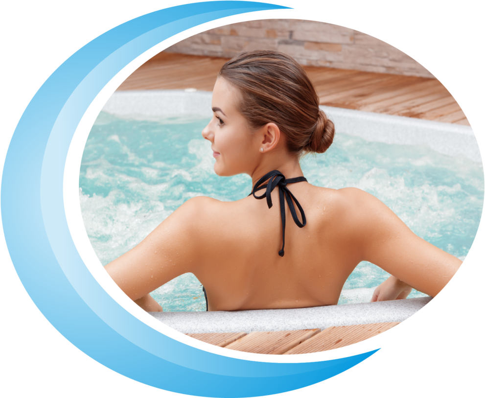 Hot Tub , Png Download - Whirlpool Frau Clipart (991x813), Png Download
