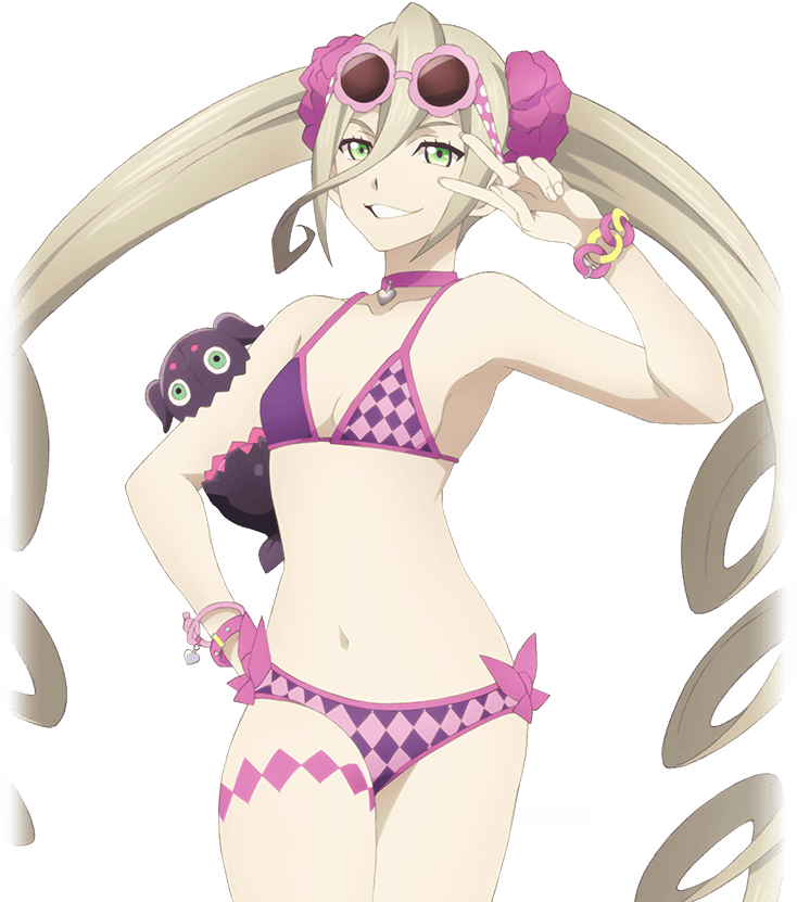 Tales Of Asteria Rips Magilou's 5☆ And 6☆ Images From - Magilou Tales Of Asteria Swimsuit Clipart (740x1038), Png Download