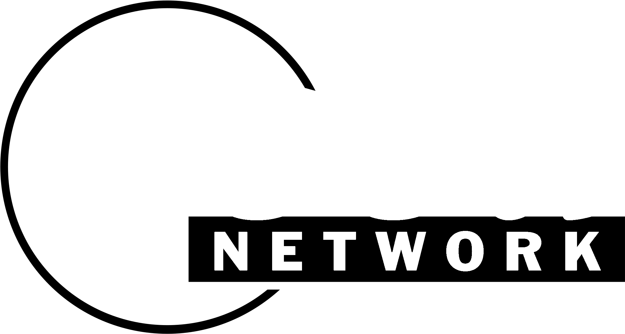 Food Network Logo Black And White - Circle Clipart (2400x2400), Png Download