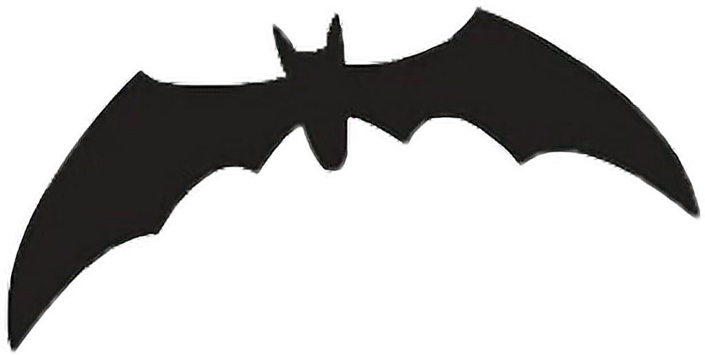 Murcielago Sticker - Bat Clipart (1024x516), Png Download