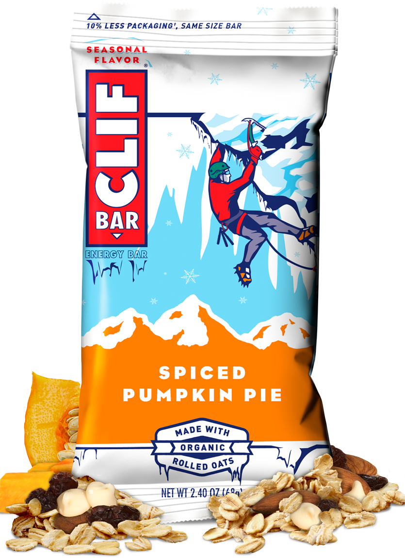 Clif Spiced Pumpking Pie - Clif Bar Spiced Pumpkin Pie Clipart (835x1148), Png Download