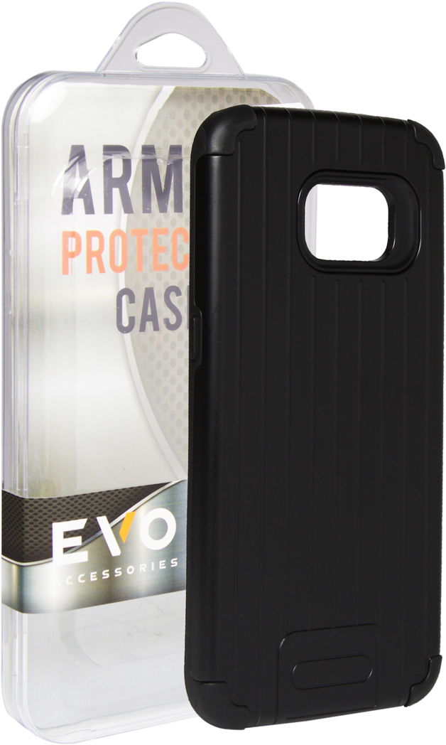Evolution Armor Case For Samsung Galaxy S6 Edge - Mobile Phone Case Clipart (802x1123), Png Download