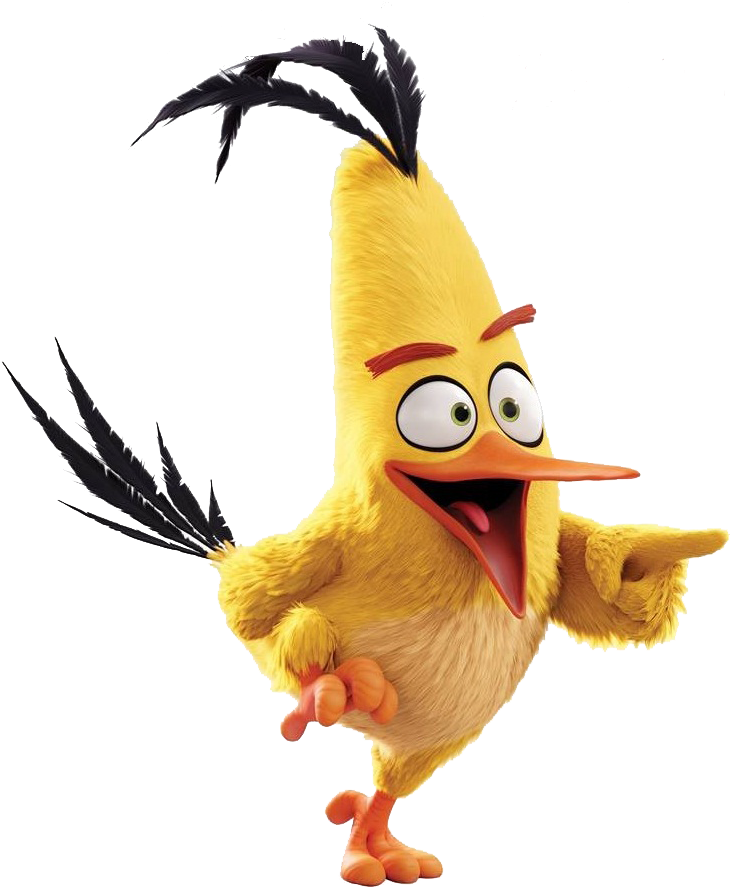 Chuck Png - Chuck In Angry Birds Clipart (757x904), Png Download