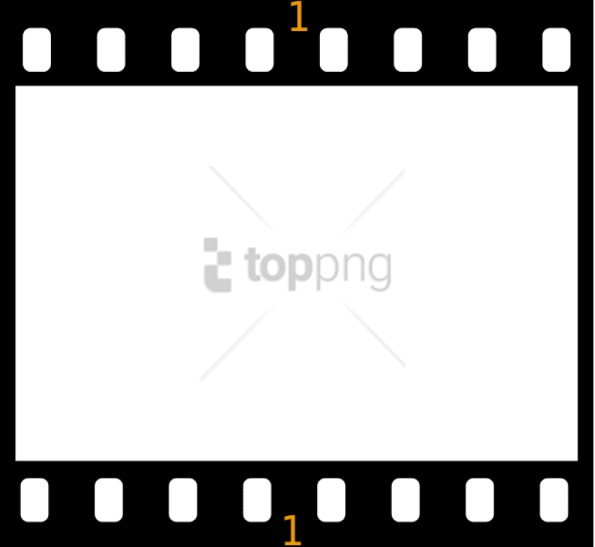 Free Png Color Film Strip Png Png Image With Transparent - Filmstrip On Transparent Background Clipart (850x782), Png Download