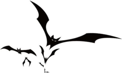 #bat #murcielago - Silhouette Clipart (500x500), Png Download
