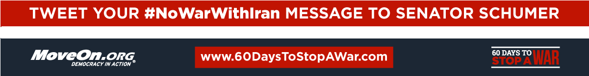 No War With Iran 10484561 10152980010035493 1037082907582333613 - Run Warren Run Clipart (1200x628), Png Download