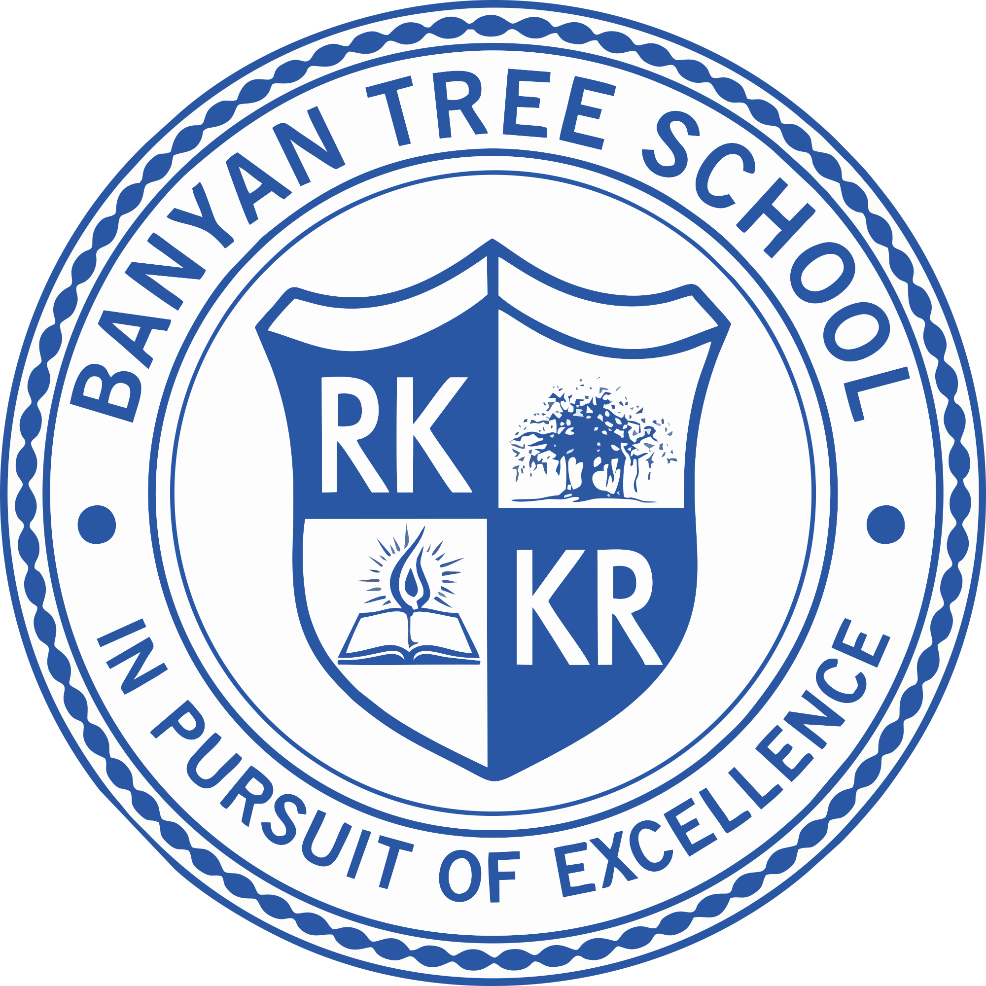 Banyan Tree Schoolproviding Education With Excellence - Banyan Tree School Logo Clipart (2000x2000), Png Download