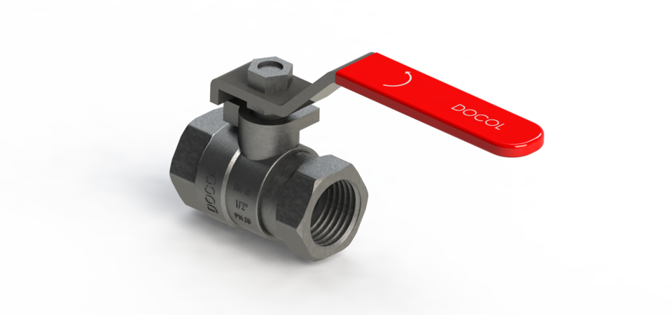 Load In 3d Viewer Uploaded By Anonymous - Ball Valve 1 2 Cad Clipart (960x451), Png Download