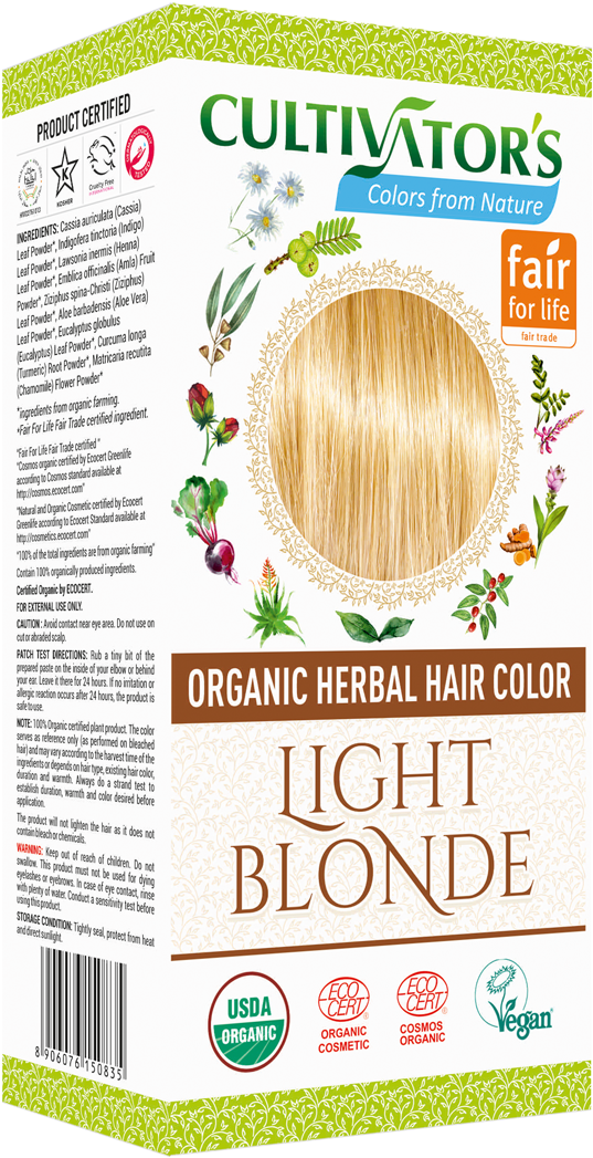 Organic Hair Color - Cultivators Hair Colour Chestnut Clipart (900x1115), Png Download