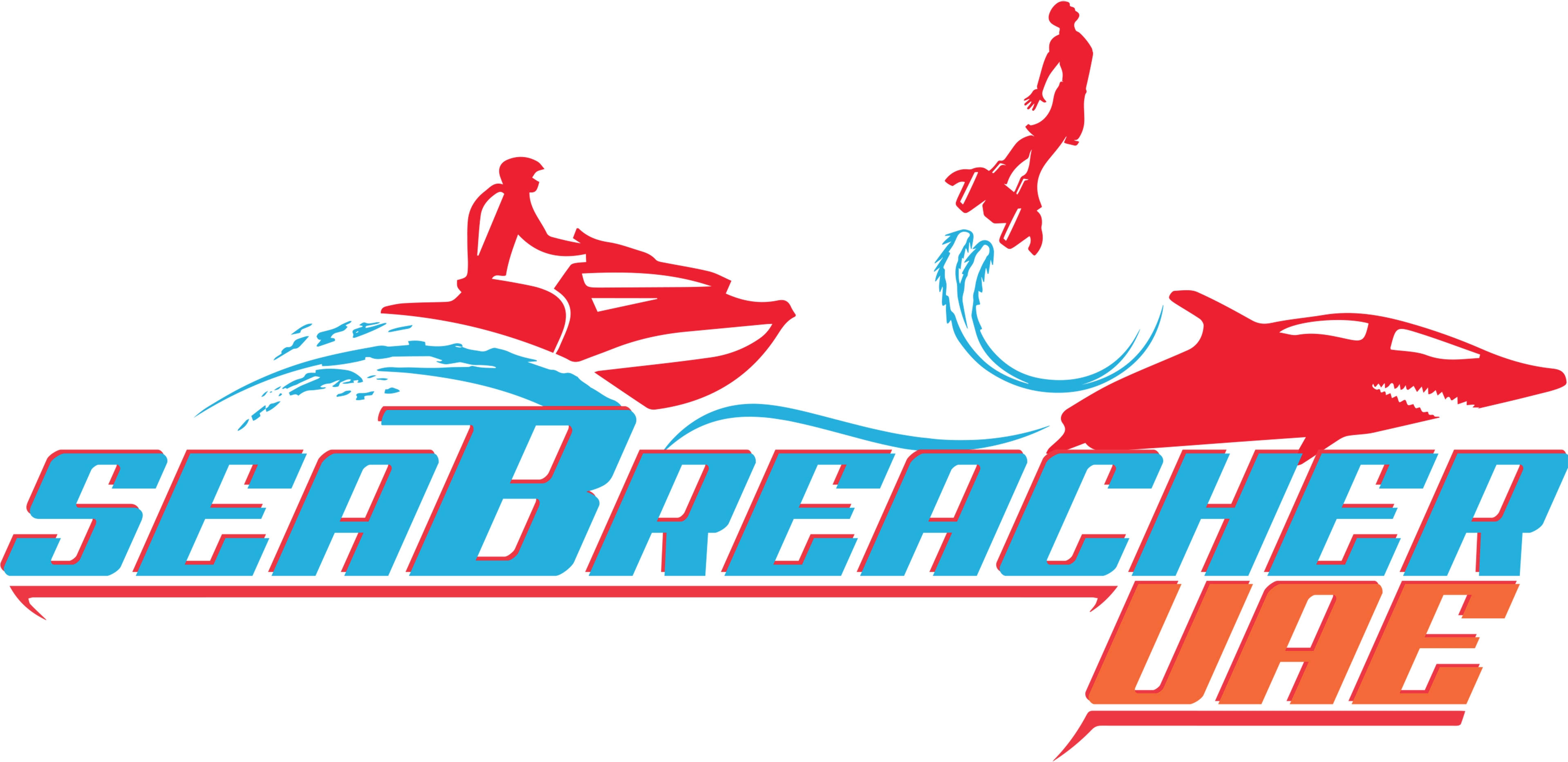 Seabreacher - Graphic Design Clipart (3835x2268), Png Download