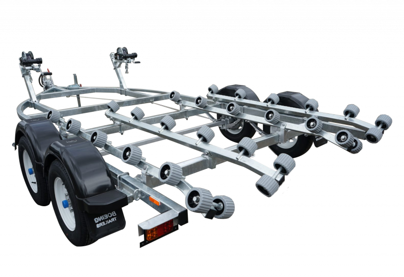 Boat Trailer Clipart (800x548), Png Download