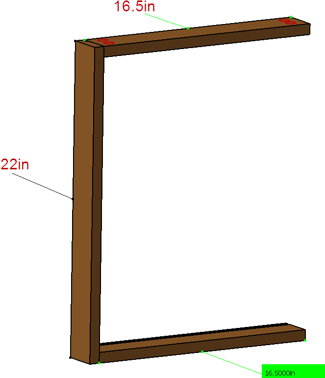 Assemble The Top And Bottom Boards To One Side - Wood Clipart (762x825), Png Download
