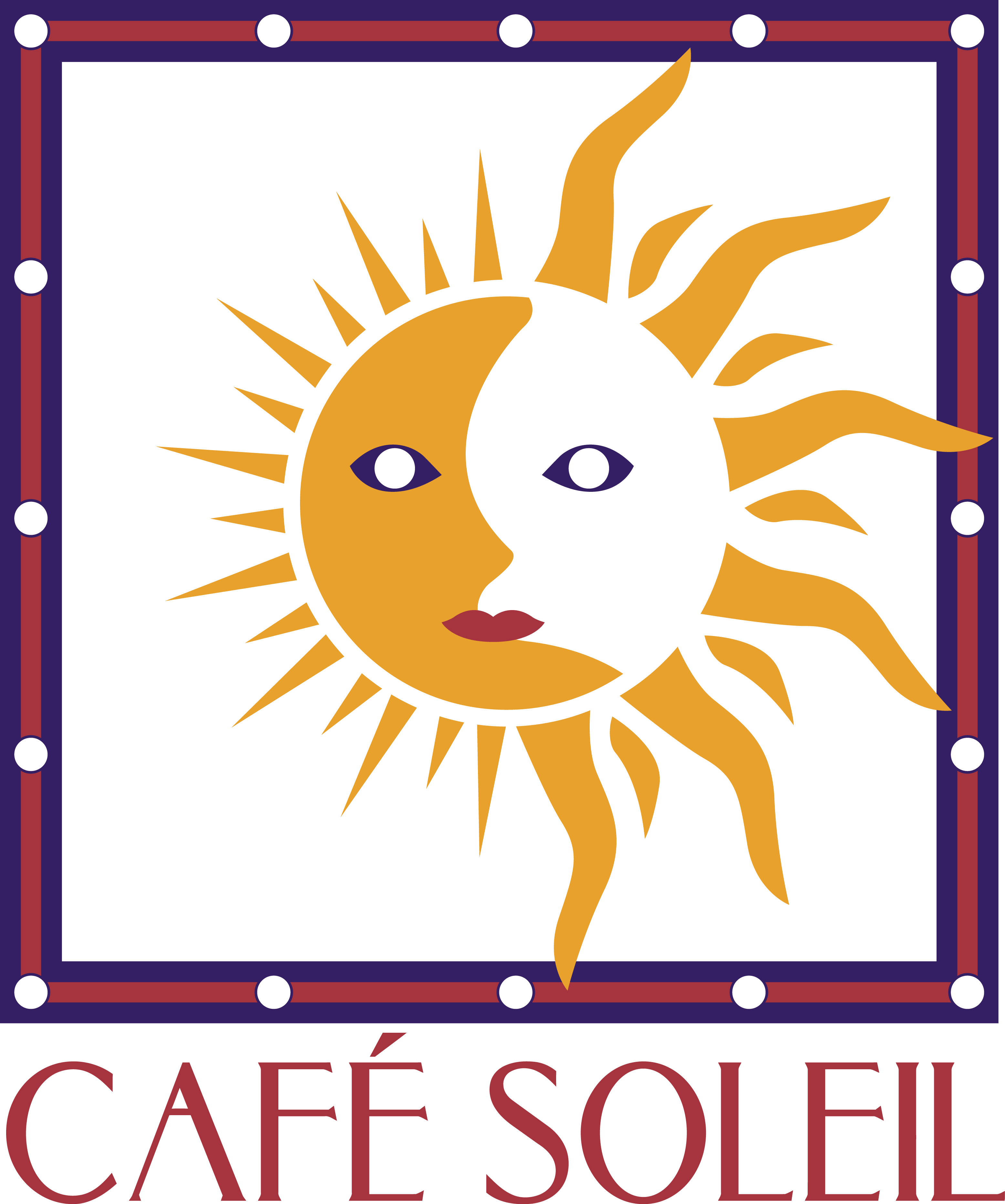 Cafe Soleil Clipart (3112x3726), Png Download
