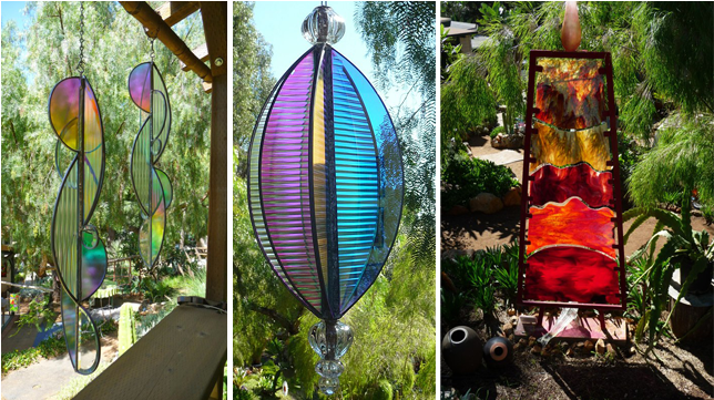 Garden Sculpture - Stained Glass Clipart (1000x360), Png Download