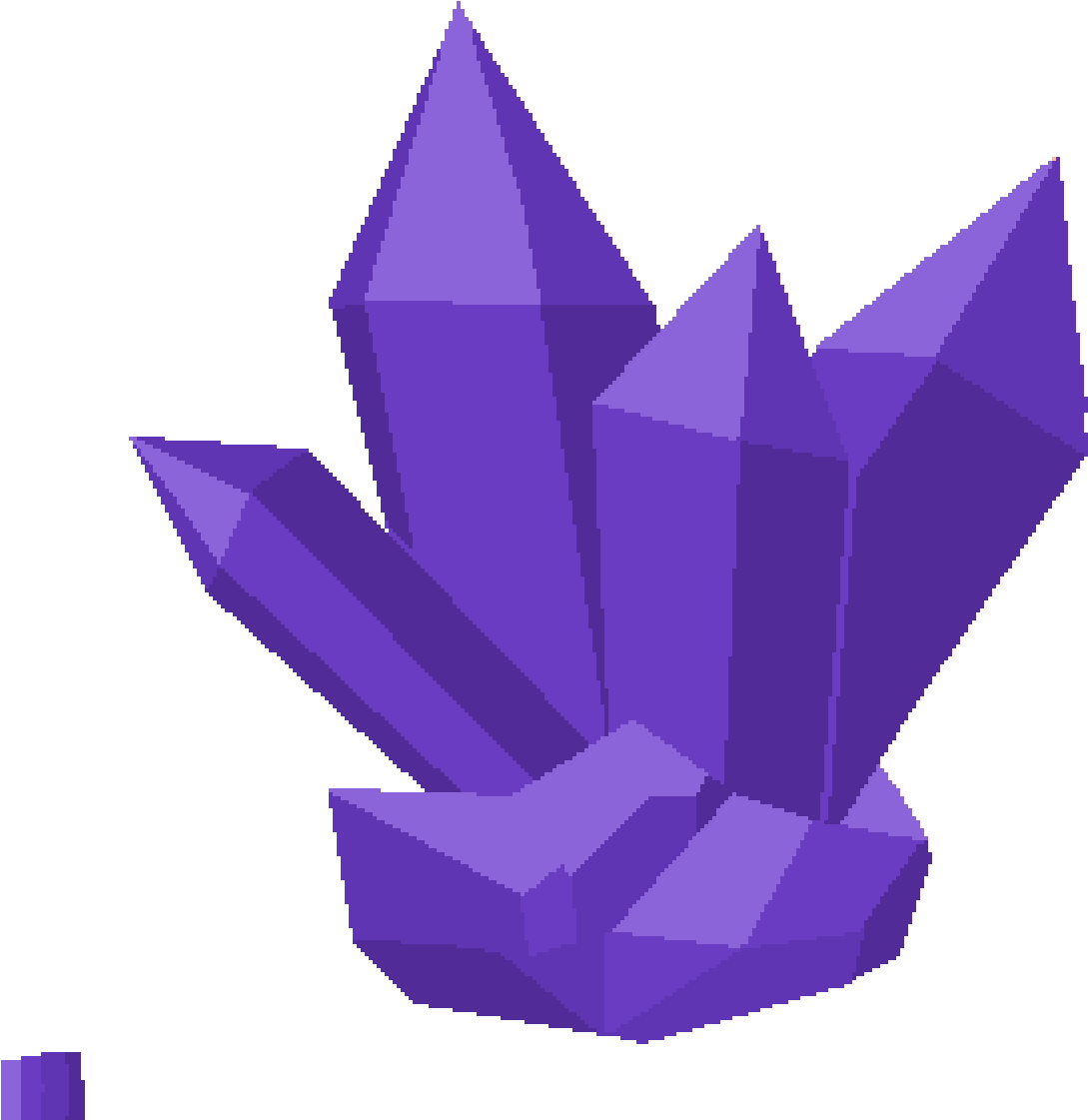 Purple Crystal - Made In Germany Clipart (1200x1200), Png Download