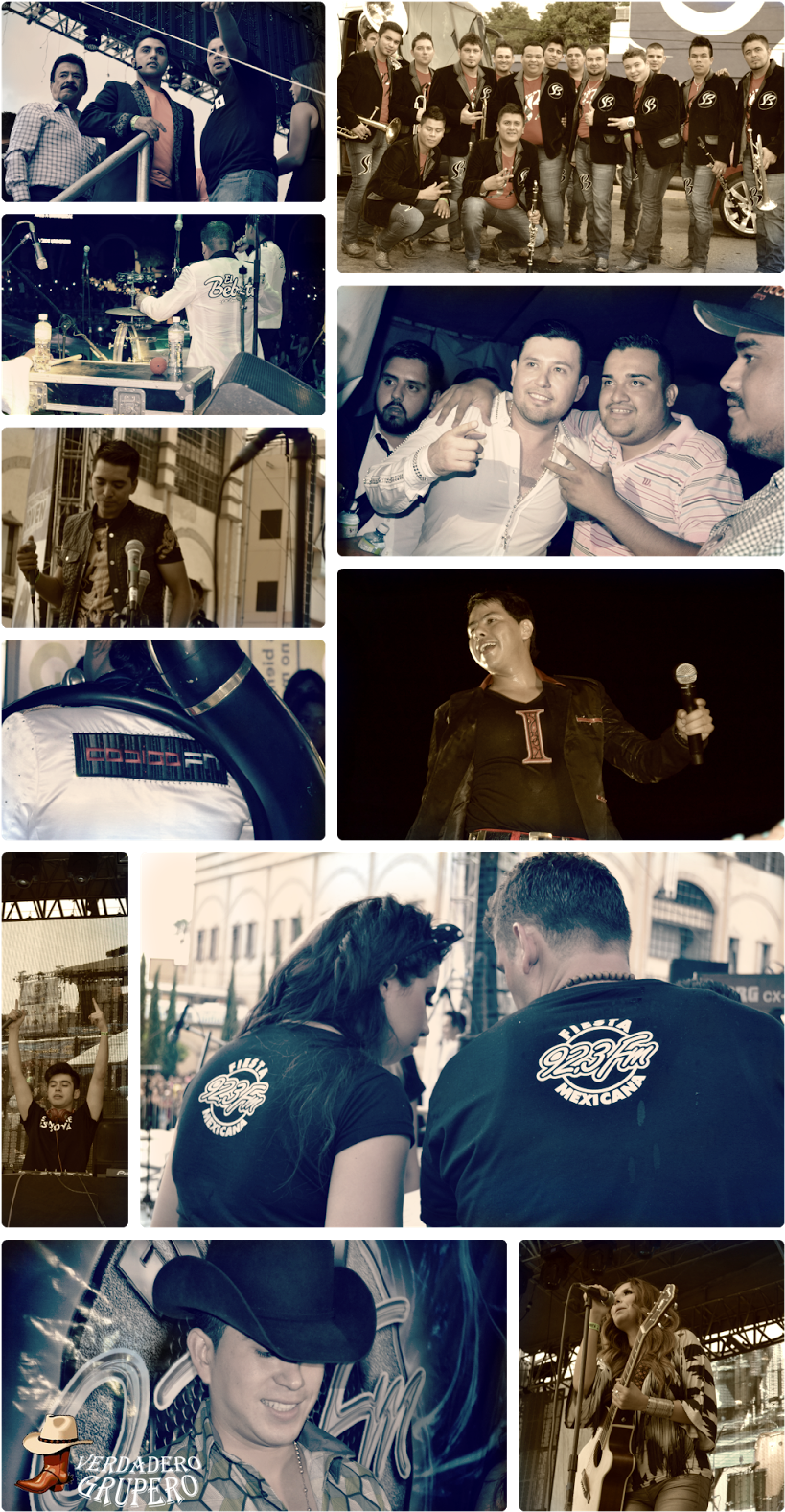 El Concierto Inició A Las - Collage Clipart (842x1600), Png Download