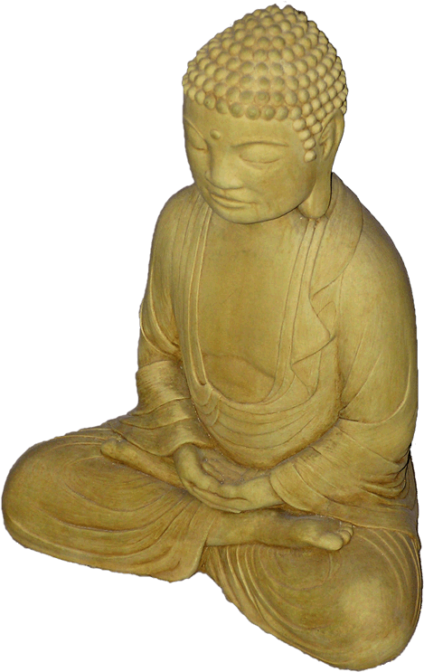 Meditating Buddha Outdoor Statue For Sale - Gautama Buddha Clipart (500x756), Png Download