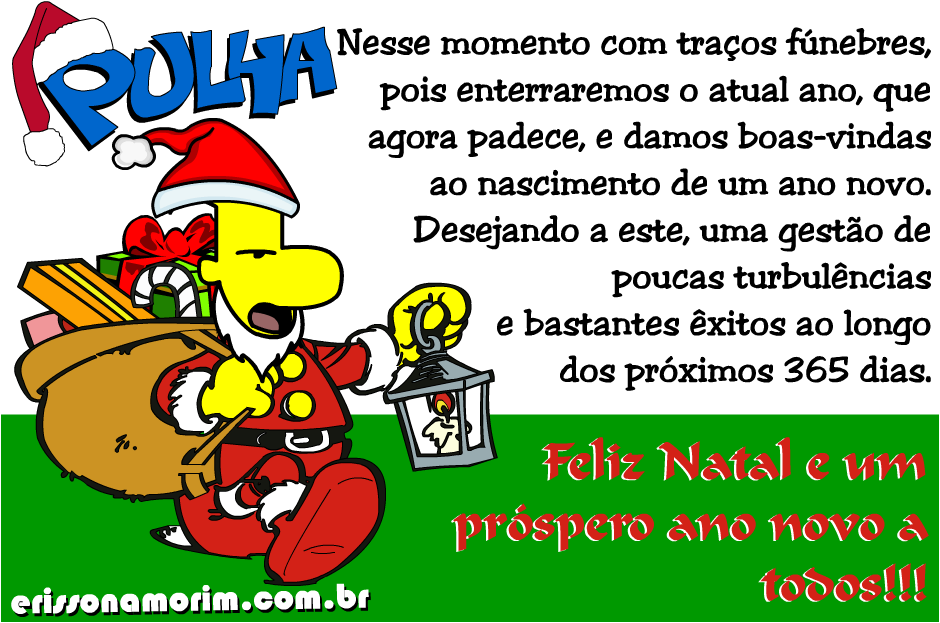 Feliz Natal E Ano Novo - Cartoon Clipart (940x623), Png Download
