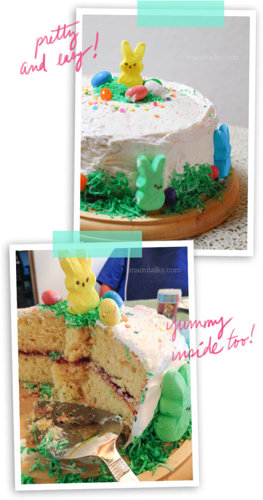 Espero Les Guste La Idea De Decoración De Pastel De - Cake Para Easter Clipart (551x1024), Png Download