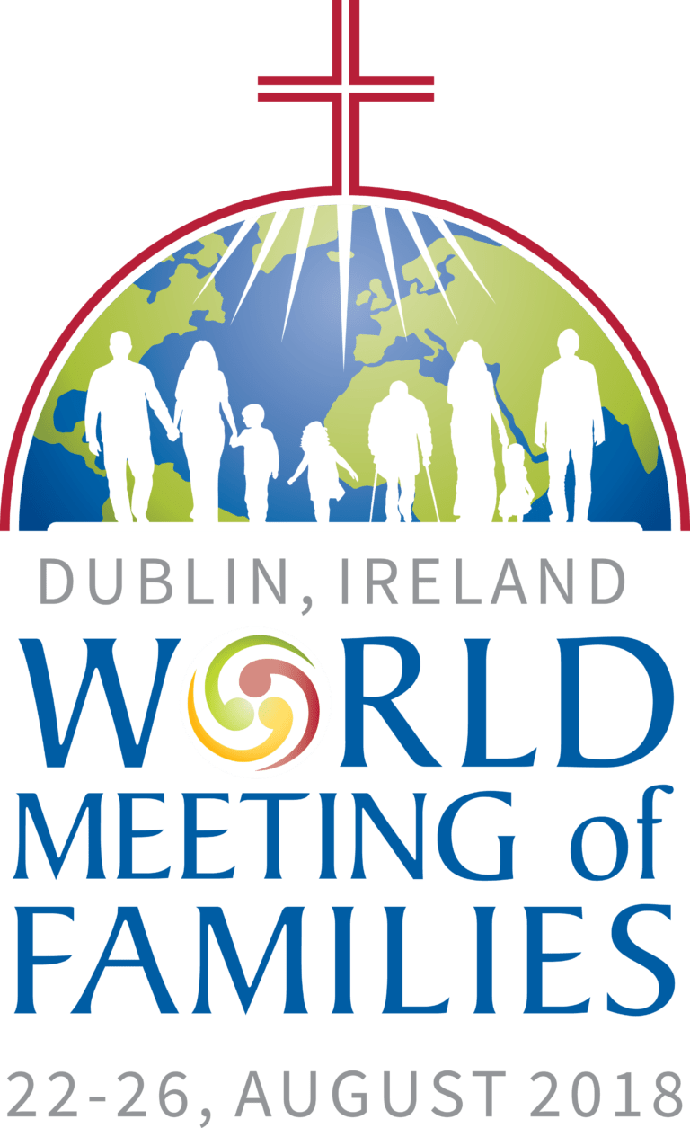 Bishops Launch Official Logo For The World Meeting - World Meeting Of Families 2018 Logo Clipart (768x1255), Png Download