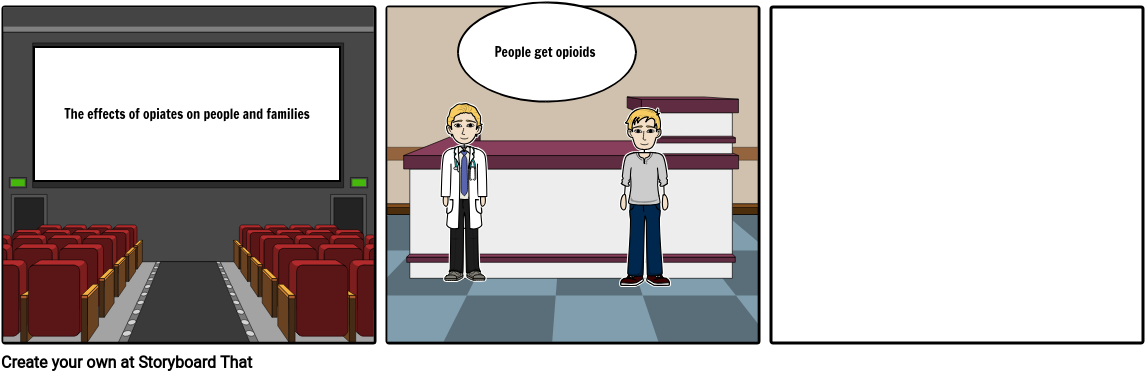 Select Format To Print This Storyboard - Opioids Effect On People Clipart (1165x386), Png Download