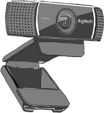 I Illustrate Everything In Adobe Draw - Video Camera Clipart (800x449), Png Download